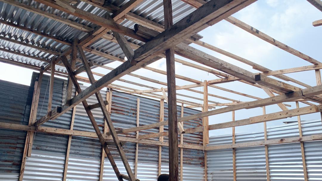 Construction de l'église